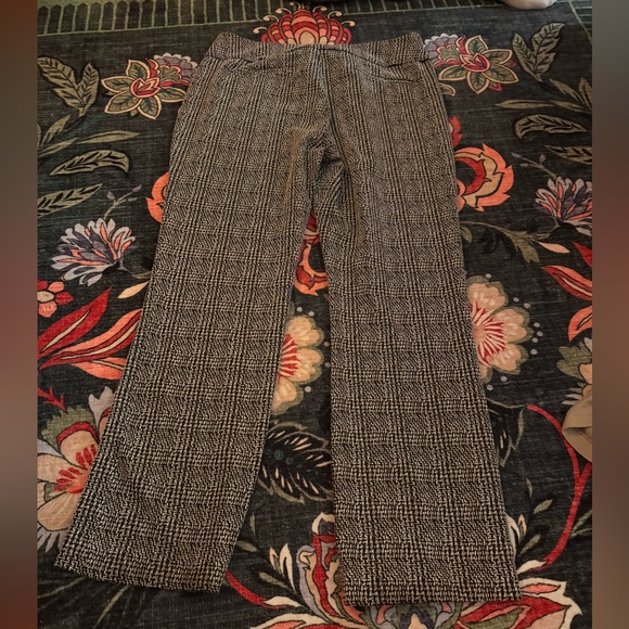 3/$25 🤍 NY&Co Plaid Pull-On Pants Size XXL Stretch Workwear - Picture 2 of 5